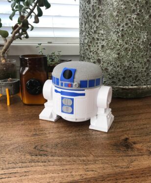 This R2-D2 lookalike is really a smart speaker stand, and it’s $32 for Cyber Monday