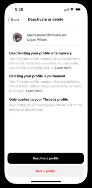 Threads Will Finally Let Users Delete Their Accounts Without Losing Instagram Too