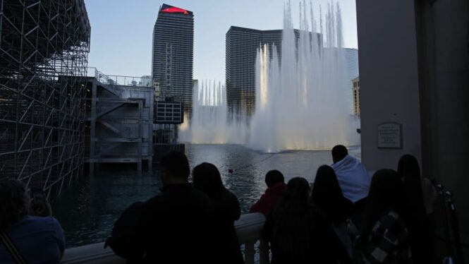 Tourists find the Vegas Strip remade for the F1 Las Vegas Grand Prix: ‘It’s all very disruptive’