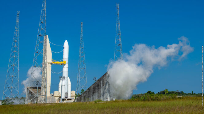 Watch Europe’s new Ariane 6 rocket fire its engines in new timelapse video