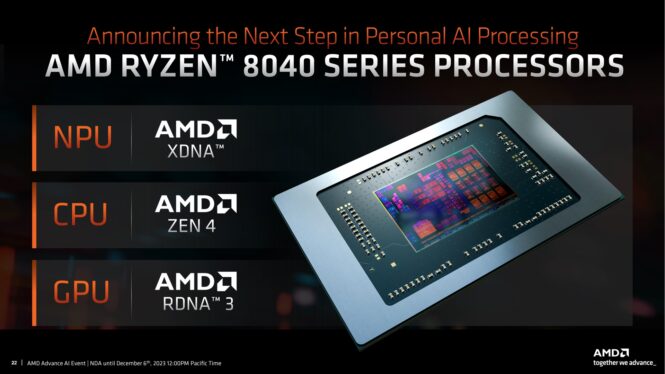 AMD’s new Ryzen 8040 laptop chips look a lot like the Ryzen 7040 CPUs