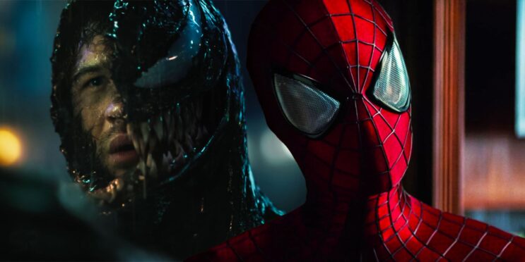 Andrew Garfield’s Spider-Man Fights Tom Hardy’s Marvel Anti-Hero In Dynamic Venom 3 Fan Poster