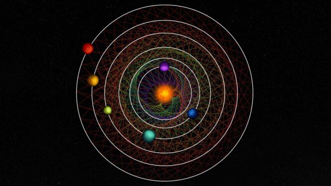 Astronomers spot rare star system with six planets in geometric formation