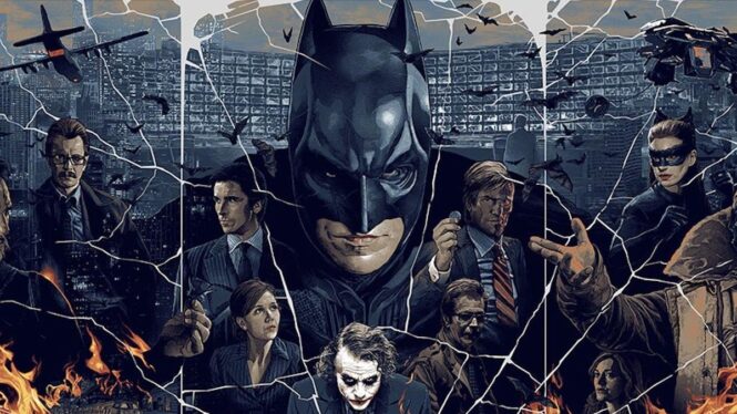Christopher Nolan’s Batman Trilogy Gets a Worthy Tribute Poster