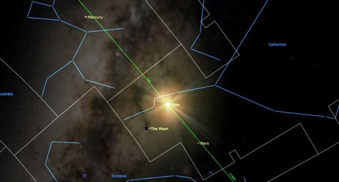 December’s new moon allows the Geminid meteor shower to shine tonight