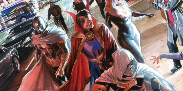 Doctor Strange’s New Secret Defenders Roster Revealed in God-Tier Alex Ross Art