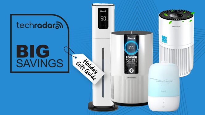 Holiday flu season, begone: jolly deals on air purifiers and humidifiers from Shark, GoveeLife, and more