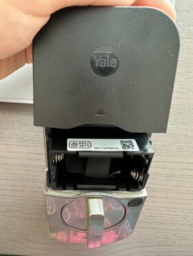 How to check the battery level on the Yale Assure Lock 2