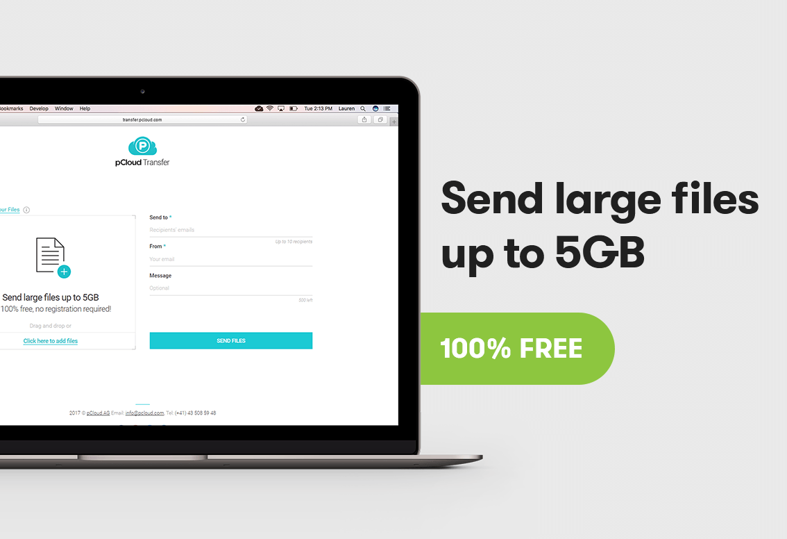 How to send large files for free