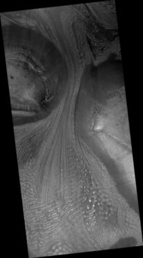 Ice Flows on Mars