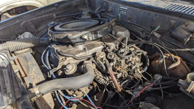 Junkyard Gem: 1983 Mitsubishi 4WD SPX Truck