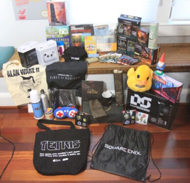 Reminder: Donate to win swag in our annual Charity Drive sweepstakes