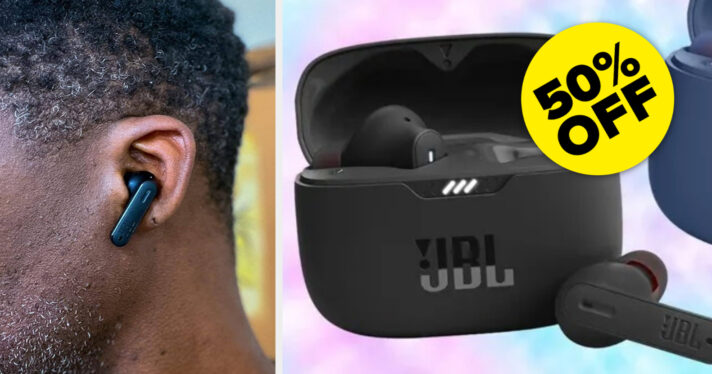 These JBL true wireless earbuds are a little less than 50% off today