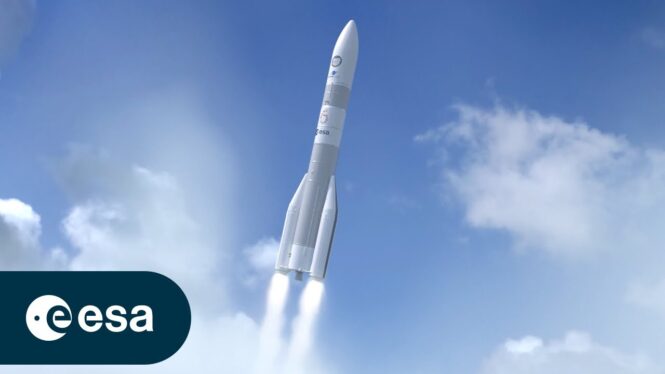 Watch first launch of Europe’s next-gen rocket in ESA animation