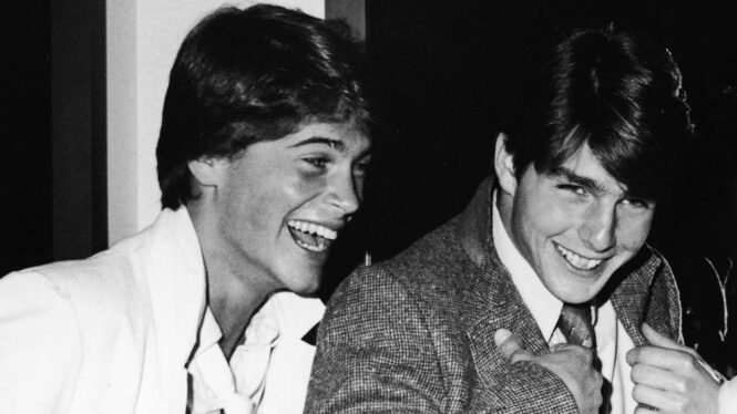 What Rob Lowe Said About Working With Tom Cruise On The Outsiders