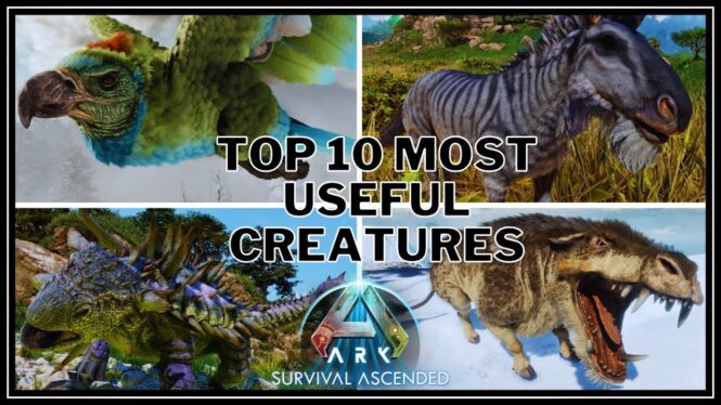 10 Coolest Creatures To Tame In Ark: Survival Ascended