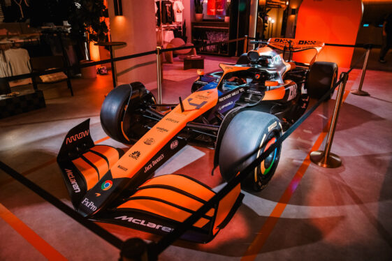 Abercrombie Teams Up With McLaren Racing for Formula 1-Themed Collection: Shop Here