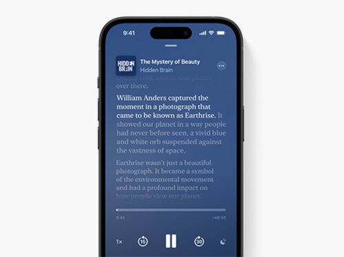 Apple Podcasts to get auto-generated transcripts in iOS 17.4