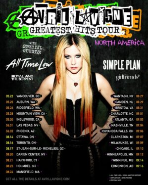 Avril Lavigne Sets 2024 North American ‘Greatest Hits’ Tour Dates