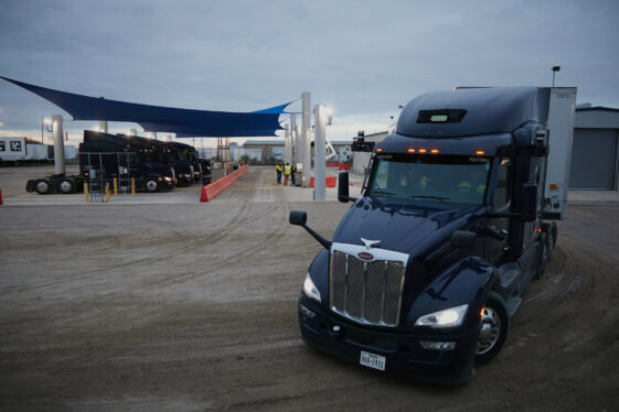 Driverless truck companies plan to ditch human co-pilots in Texas in 2024