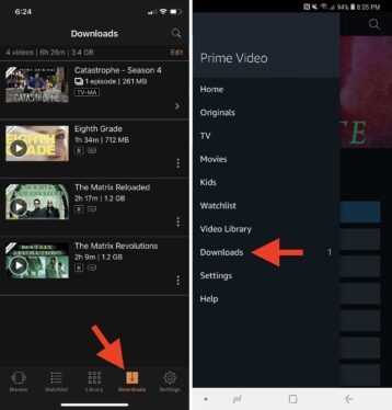 How to download movies and shows from Prime Video