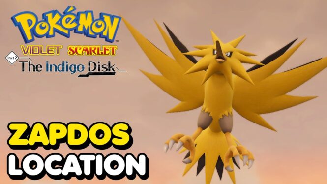 How to Find (& Catch) Zapdos In Pokémon Scarlet & Violet Indigo Disk DLC