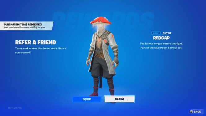 How to get the free Redcap skin in Fortnite