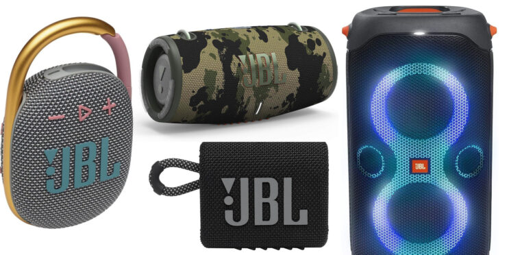 JBL debuts replaceable batteries for its new portable Bluetooth speakers at CES 2024