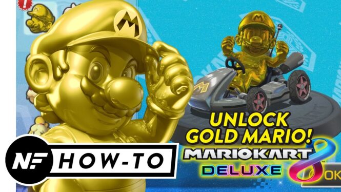 Mario Kart 8 Deluxe: How To Unlock Golden Mario