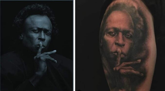 Miles Davis Tattoo Takes Center Stage As Copyright Trial Over Fair Use Kicks Off