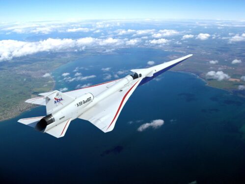 NASA Sets Coverage for X-59 Quiet Supersonic Aircraft Rollout