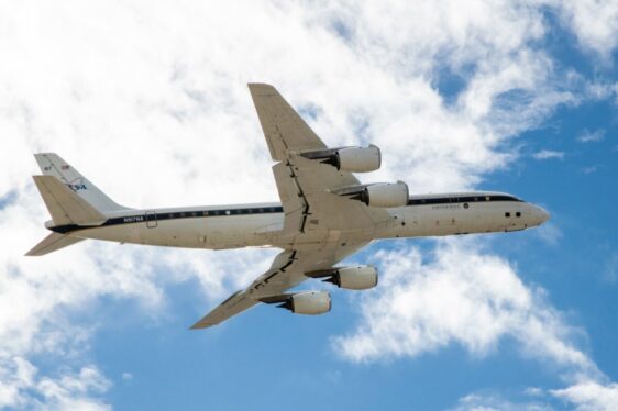 NASA’s DC-8 to Fly Low-Altitude Over Central Valley, CA