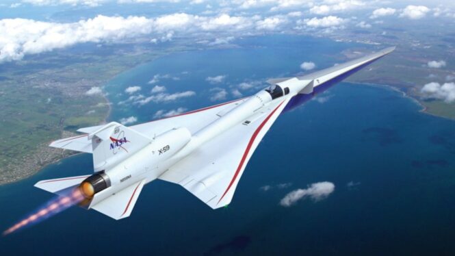 NASA’s new X-59 plane could hit supersonic speeds with minimal sonic boom