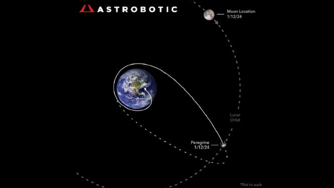 Peregrine spacecraft snaps stunning Earth photo just before burn-up