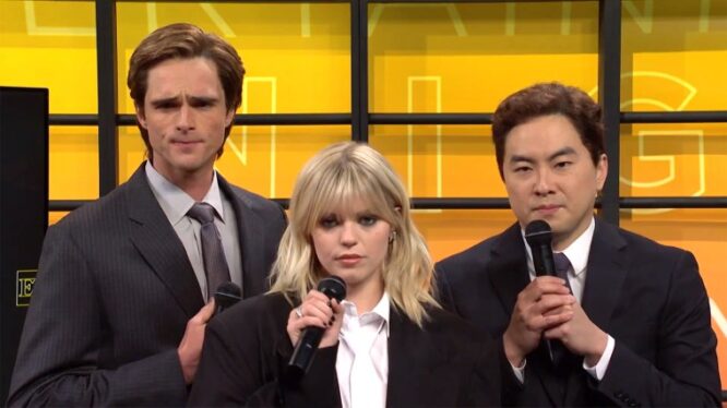 Renée Rapp Joins Jacob Elordi in Hilarious Celebrity Lip-Reading Sketch on ‘SNL’: Watch