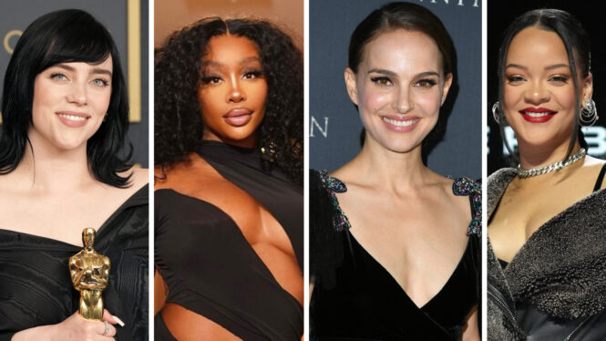 Rihanna Meets Natalie Portman, SZA & Mary J. Blige Comparison, 2024 Oscar Noms | Billboard News