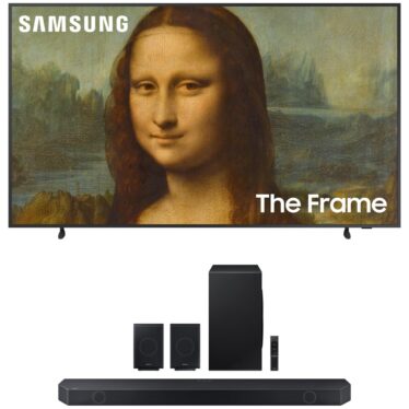 Samsung’s new Dolby Atmos wireless speaker doubles as a picture frame