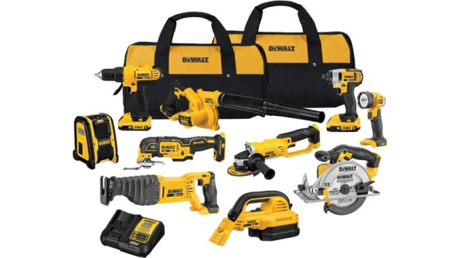 Save big on a complete 10-Tool DeWalt set – limited time 20% discount on Amazon