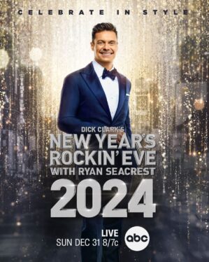 See Photos From ‘Dick Clark’s New Year’s Rockin’ Eve With Ryan Seacrest 2024′