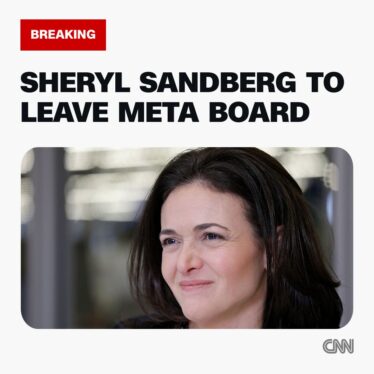 Sheryl Sandberg Is Leaving the Meta Board