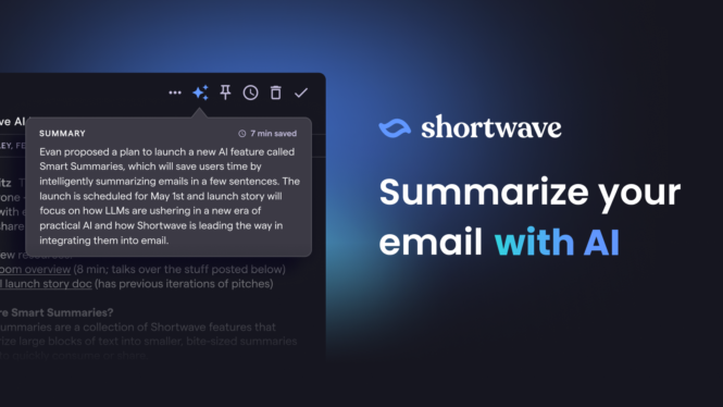 Shortwave email client will show AI-powered summaries automatically