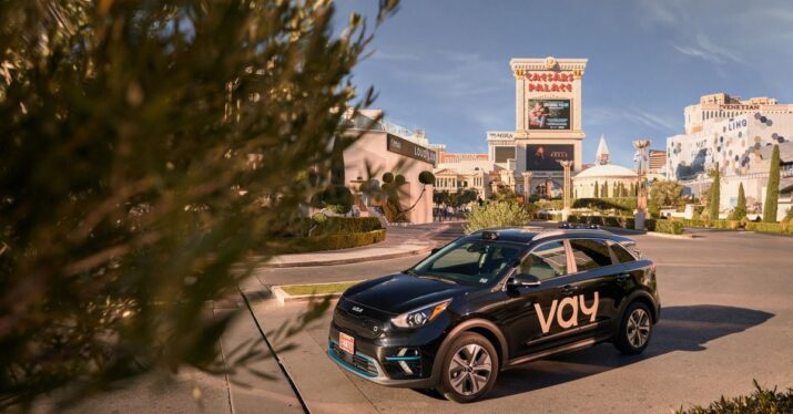 Startup Vay launches remote-driven car service in Las Vegas