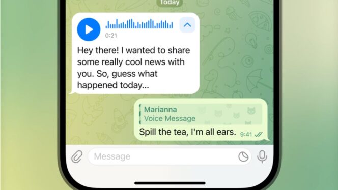 Telegram is rolling out ‘view-once’ voice and video messages