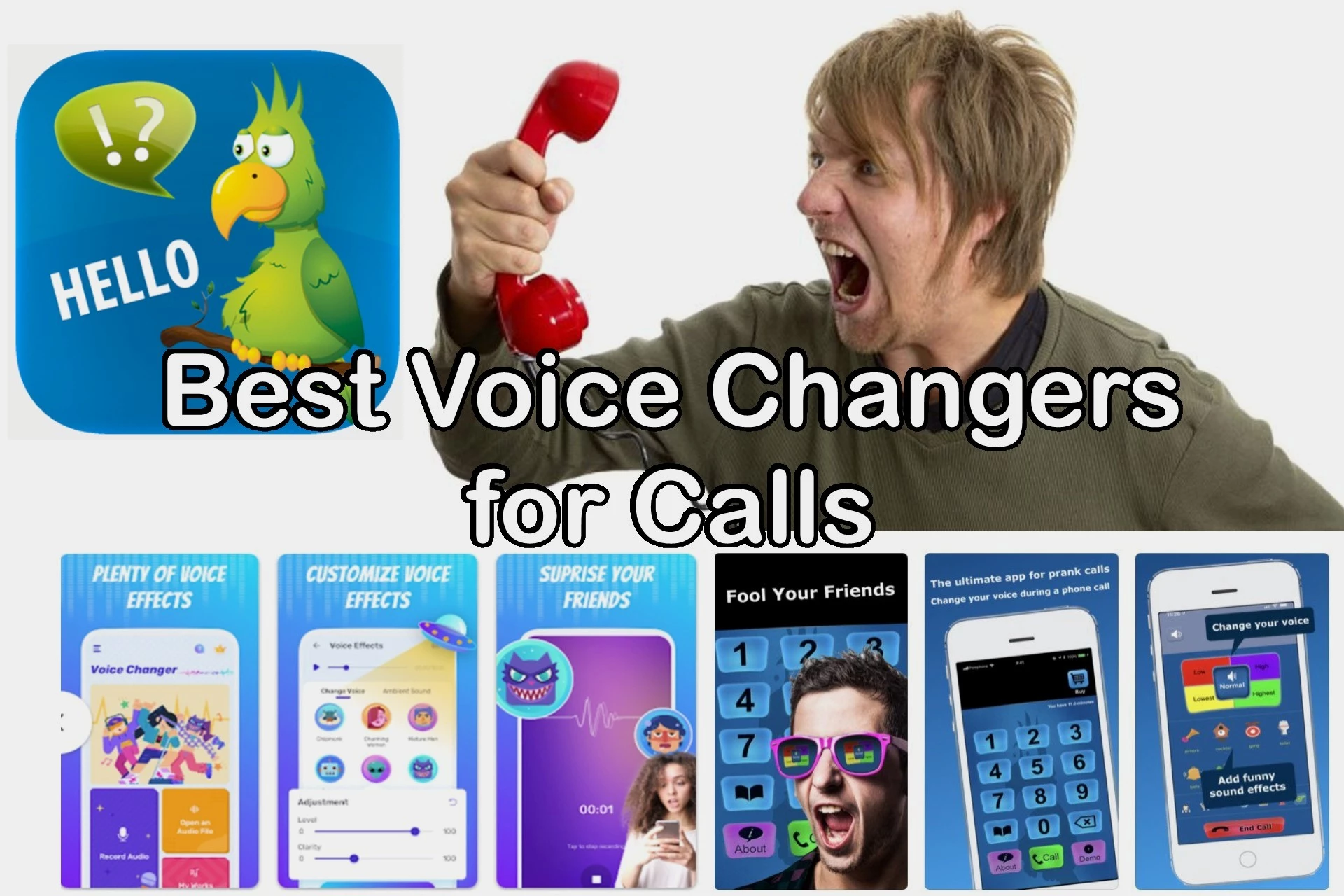 The 7 best voice-changing apps for Android and iOS in 2024