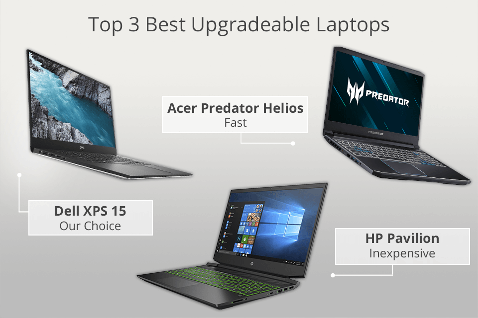 The best upgradeable laptops