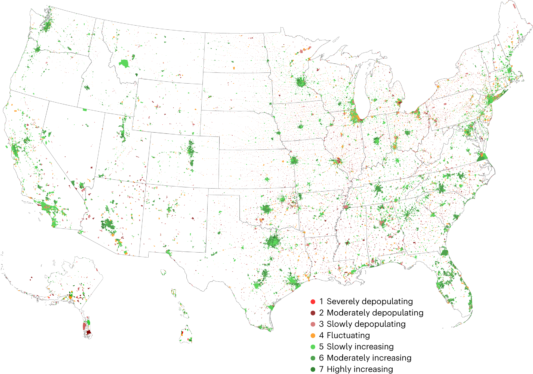 These U.S. Cities May Depopulate by 2100, Researchers Say