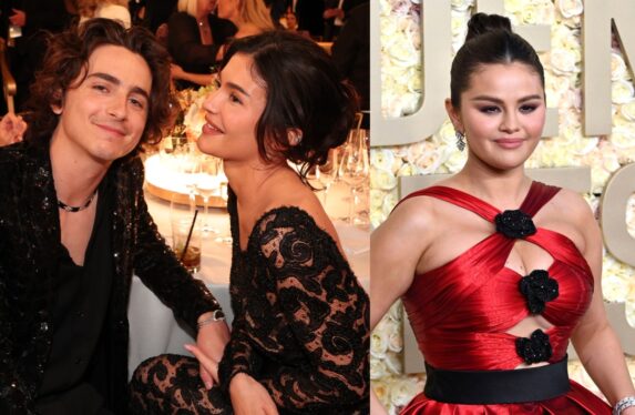 Timothée Chalamet Denies Beef Between Kylie Jenner & Selena Gomez After Golden Globes Rumors