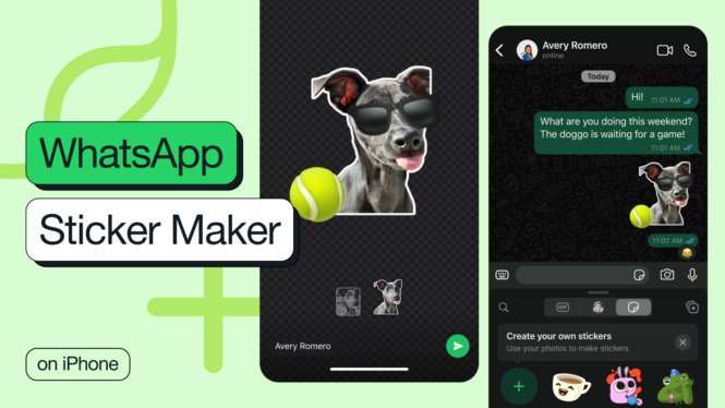 WhatsApp is rolling out an in-app tool for making custom stickers