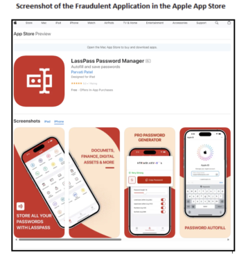 A password manager LastPass calls “fraudulent” booted from App Store