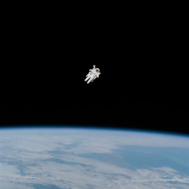 Astronaut Bruce McCandless Performs the First Untethered Spacewalk